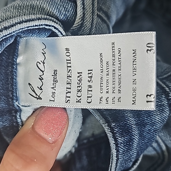 Kancan medium wash distressed jeans - Picture 4 of 4